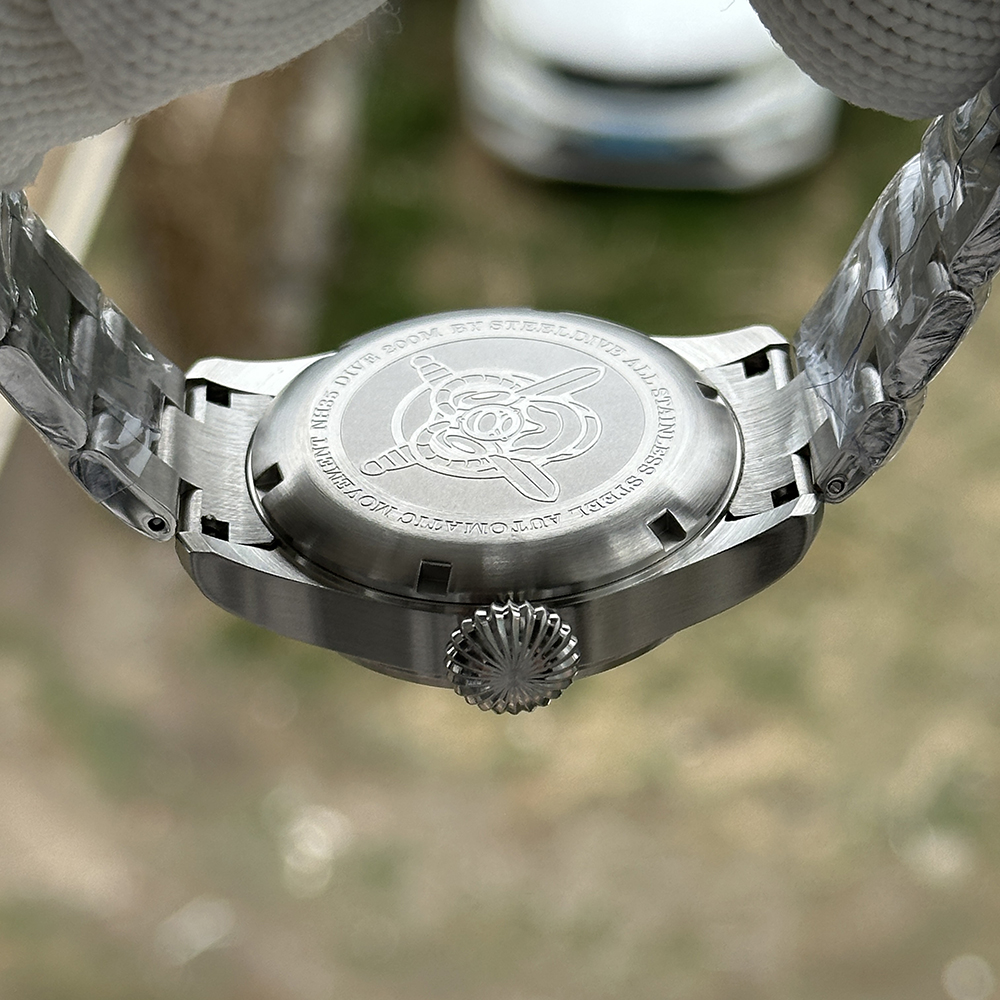 STEELDIVE Official SD1928 39MM NH35 Automatic 200M Dive Pilot Watch Sapphire Glass