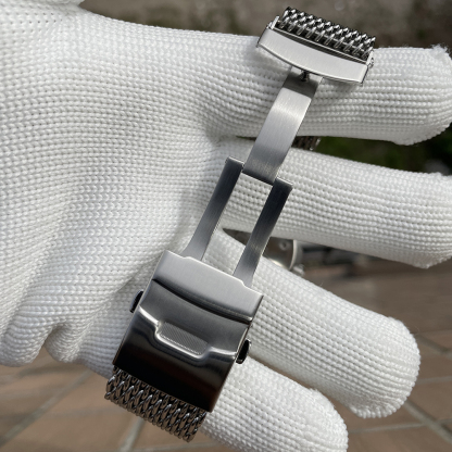 STEELDIVE Official SK001 24MM Stainless Steel Mesh Band Replacement Watch Bracelet