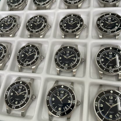 STEELDIVE Official SD1952 Date Function Black Dial 300M Waterproof NH35 Automatic Fifty Fathoms Dive Watch