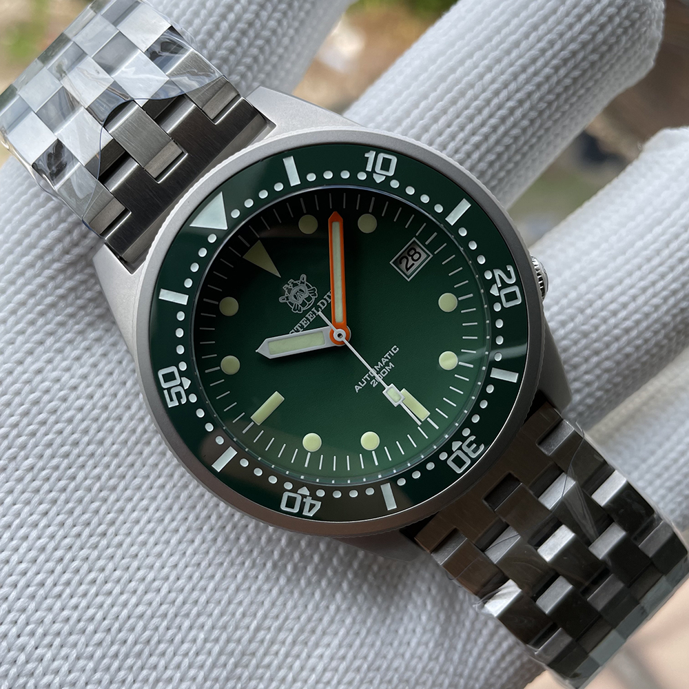STEELDIVE Official SD1979 42mm Case Swiss Luminous Ceramic Bezel Sapphire Glass NH35 200M Waterproof Dive Watch Men