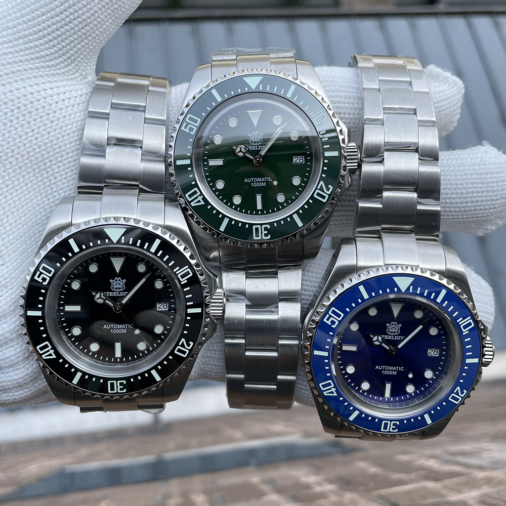 STEELDIVE Official SD1964 Ceramic Bezel Sapphire Glass 1000M
