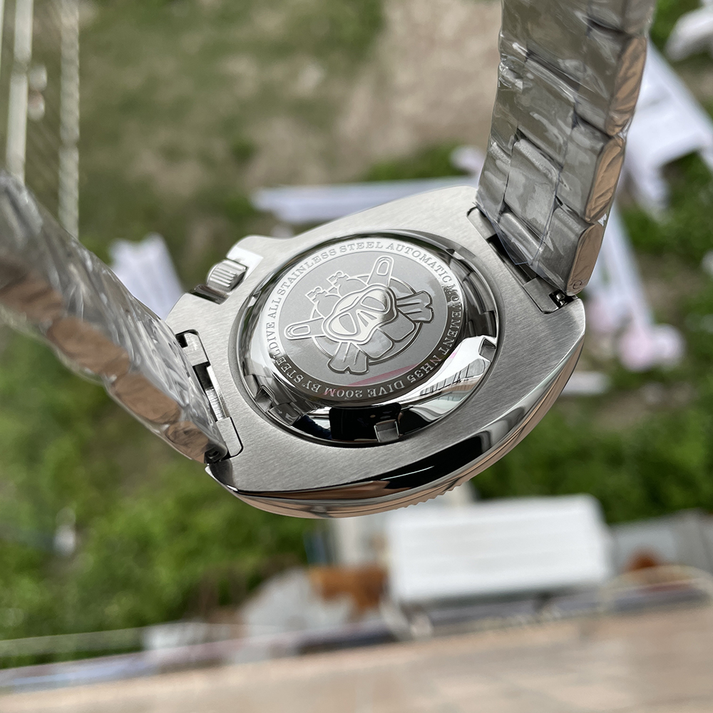 Steeldive SD1970 White Date Background 200M Wateproof AR Coating