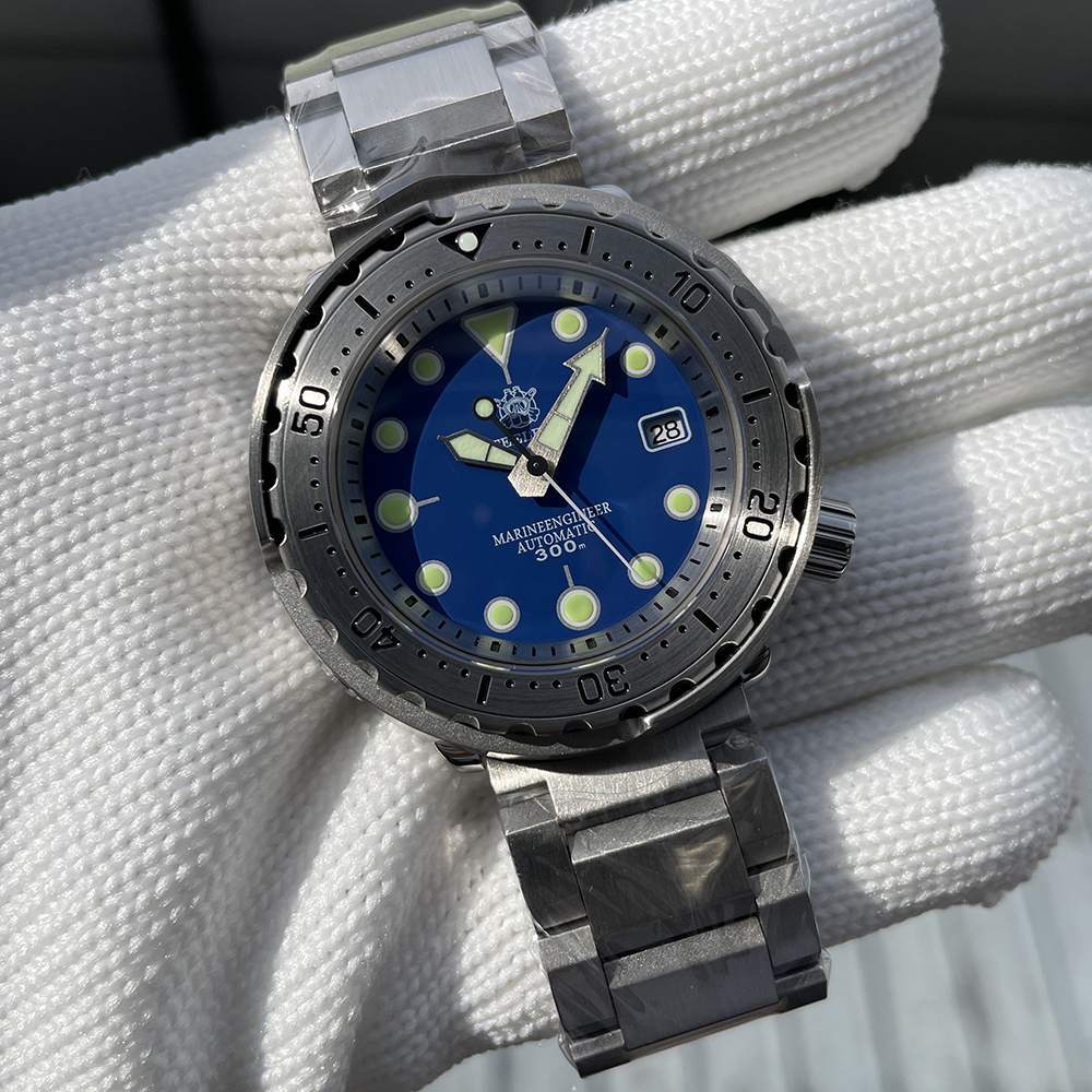 STEELDIVE Official SD1986 47.5mm Steel Bezel NH35 Tuna Dive Watch
