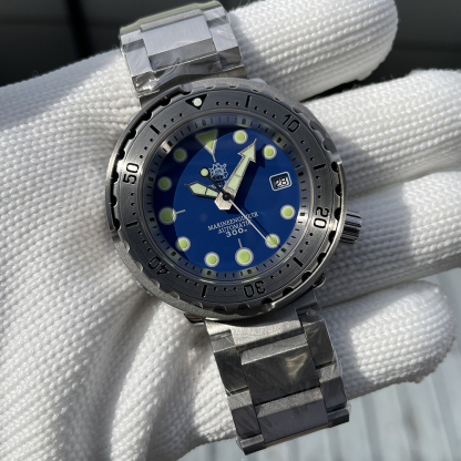 STEELDIVE Official SD1986 47.5mm Steel Bezel NH35 Tuna Dive Watch