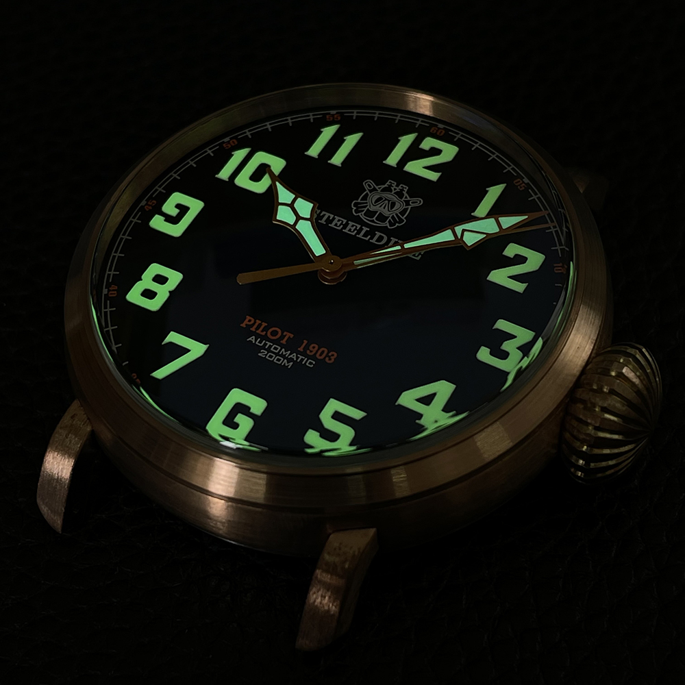 STEELDIVE SD1903S V1 Bronze Watch/ Steeldive Official Store/ Japan