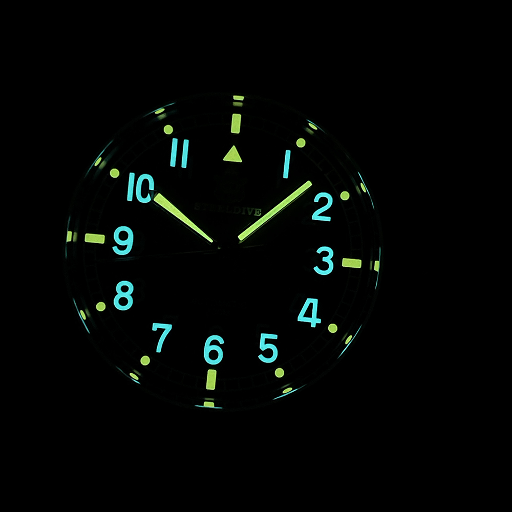 STEELDIVE Official SD1907P 40MM Steel Case 200M Waterproof NH35 Automatic Dive Watch Sapphire Mechnical Dive Watch