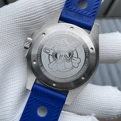 STEELDIVE Official Rubber Strap 1000M Waterproof NH35 Automatic Dive Watch Reloj for Men