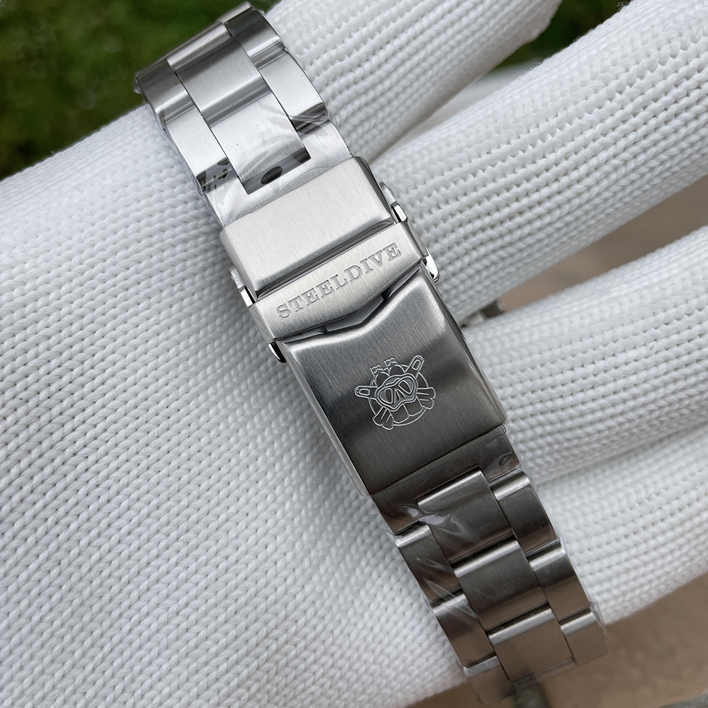 STEELDIVE Official SD1953  Turquoise Dive Watch