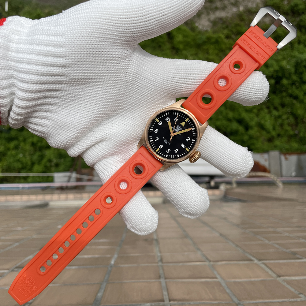 STEELDIVE Official SD1928S Small Size 39MM Solid Bronze Sapphire Glass  200M Waterproof NH35 Automatic Mens Dive Watch