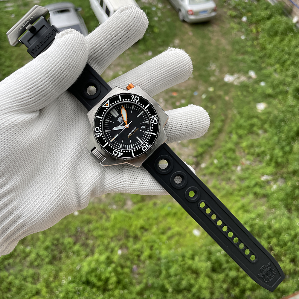 STEELDIVE Official SD1988 55.7MM One-piece Case Japan NH35 Automatic Dive Watch