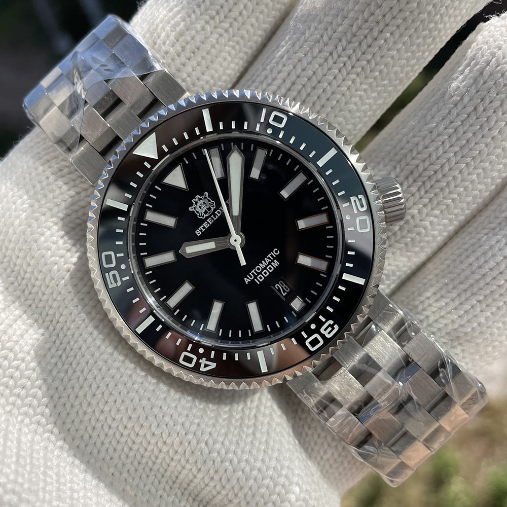 STEELDIVE Official SD1976 Ceramic Bezel Sapphire Glass 1000M Waterproof NH35 Automatic Mens Dive Watch