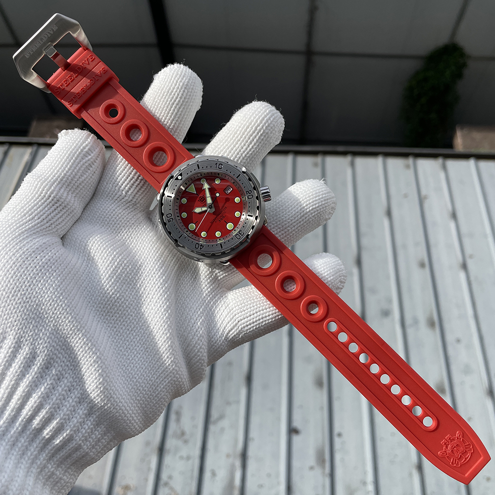 STEELDIVE Official SD1986 Steel Bezel 47.5MM Case Super Luminous Sapphire Glass 300M Waterproof NH35 Automatic Mens Dvie Watch