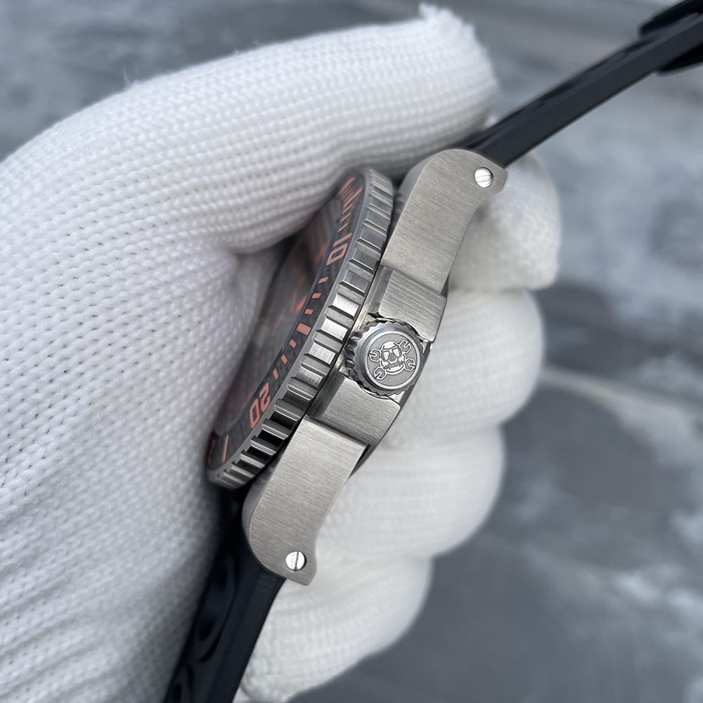 [Copy]2025 New Arrival STEELDIVE Mens Watch SD1987 46.5MM Steel Case Super Luminous 200Bar Ceramic Bezel Mens Dive Watch with Valve