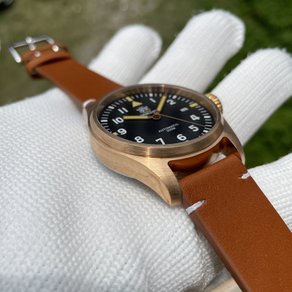 STEELDIVE Official SD1928S Small Size 39MM Solid Bronze Sapphire Glass  200M Waterproof NH35 Automatic Mens Dive Watch