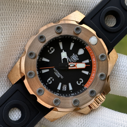 STEELDIVE Official SD1948S Solid Bronze 1000M Waterproof NH35  Dive Watch