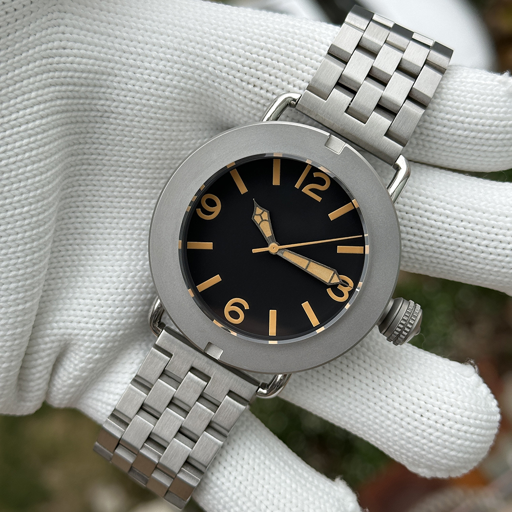 STEELDIVE Official SD1912 No Logo Version 47MM Sandblast Case Sapphire Glass 3000m NH35 Automatic Mens Dive Watches