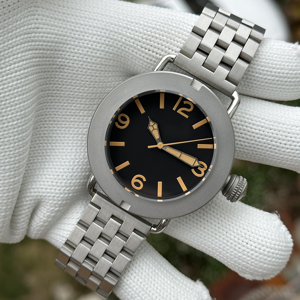 STEELDIVE Official SD1912 No Logo Version 47MM Sandblast Case Sapphire Glass 3000m NH35 Automatic Mens Dive Watches