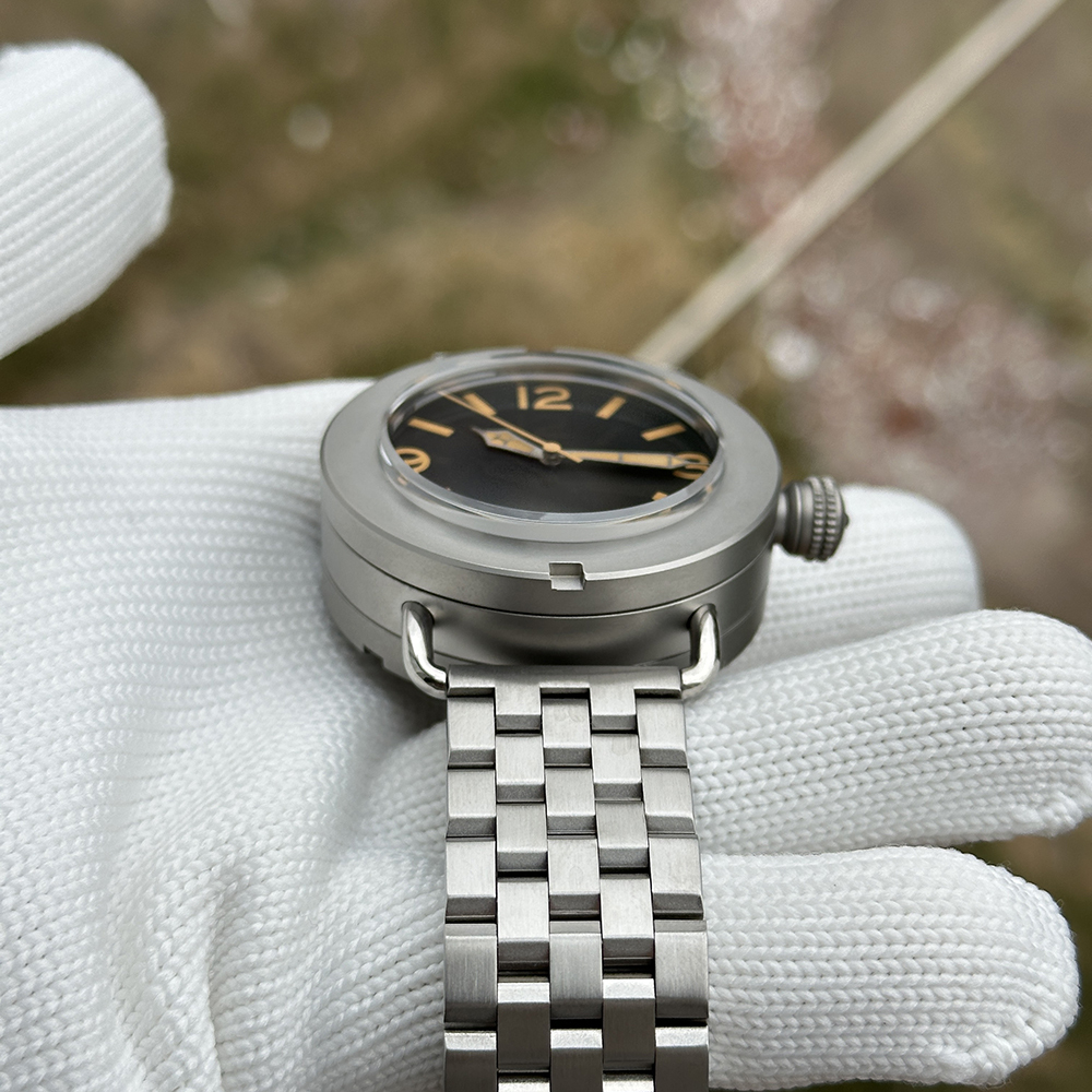 STEELDIVE Official SD1912 No Logo Version 47MM Sandblast Case Sapphire Glass 3000m NH35 Automatic Mens Dive Watches