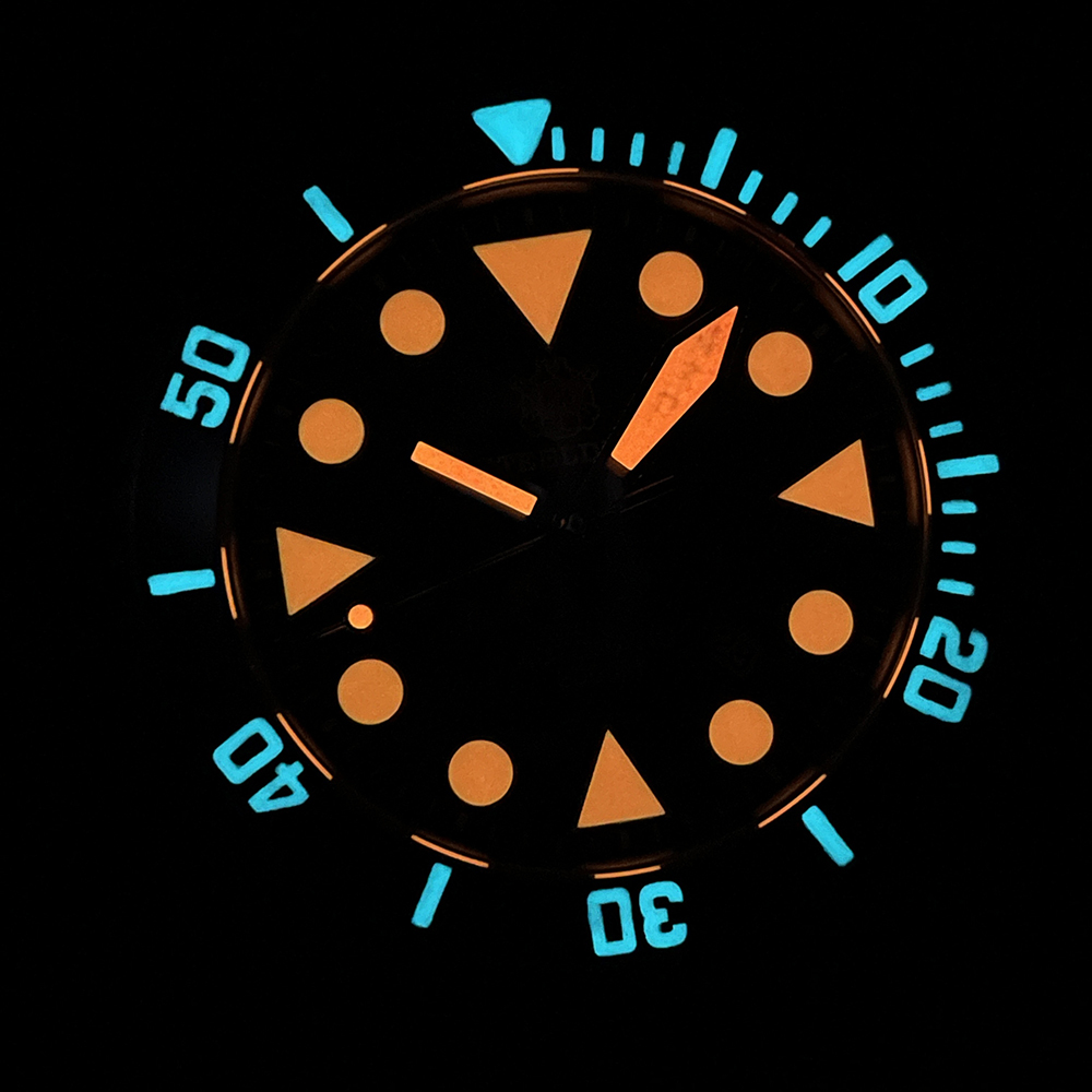 [Copy]2025 New Arrival STEELDIVE Mens Watch SD1987 46.5MM Steel Case Super Luminous 200Bar Ceramic Bezel Mens Dive Watch with Valve