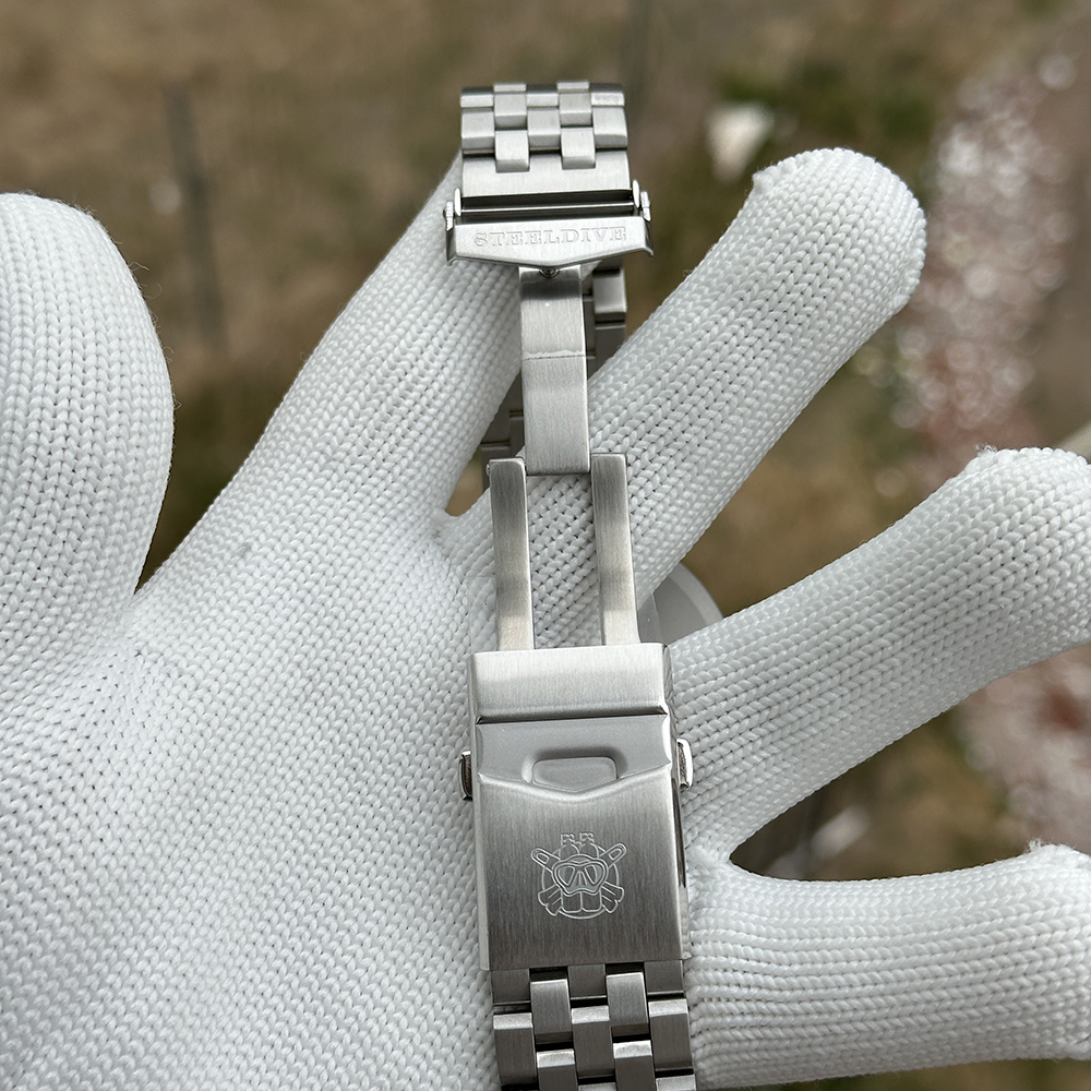 STEELDIVE Official SD1912 No Logo Version 47MM Sandblast Case Sapphire Glass 3000m NH35 Automatic Mens Dive Watches