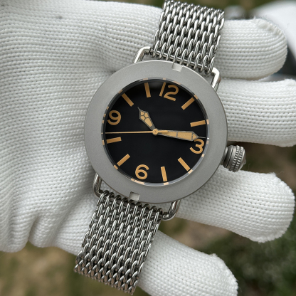 STEELDIVE Official SD1912 No Logo Version 47MM Sandblast Case Sapphire Glass 3000m NH35 Automatic Mens Dive Watches