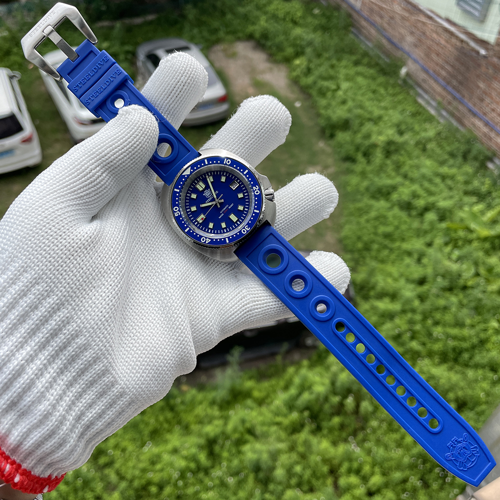 STEELDIVE Official SD1974L V3 Bracelet Buckle Steel Inner Bezel 200M Waterproof NH35 Automatic Mens Sports Dive Watch