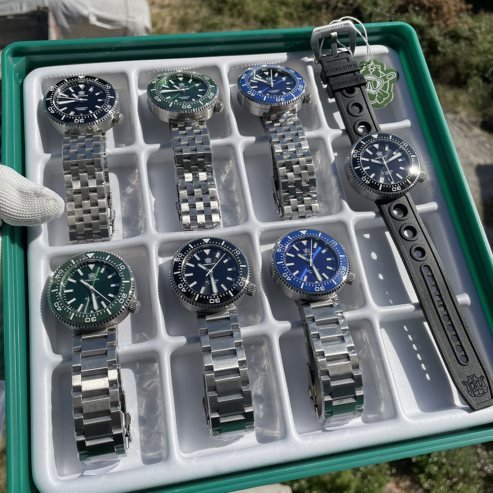 STEELDIVE Official SD1976 Ceramic Bezel Sapphire Glass 1000M Waterproof NH35 Automatic Mens Dive Watch