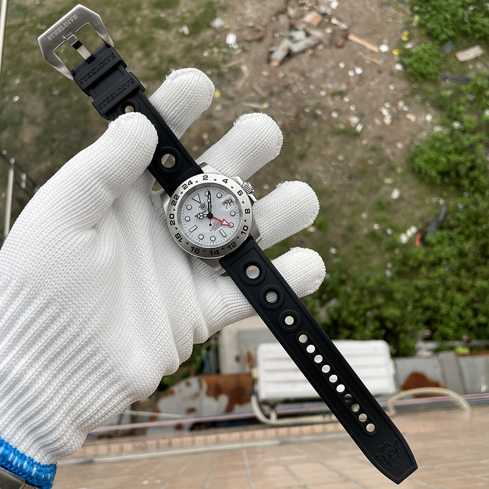 STEELDIVE Official SD1992 300M Waterproof Sapphire Glass NH34 GMT Dive Watch Automatic