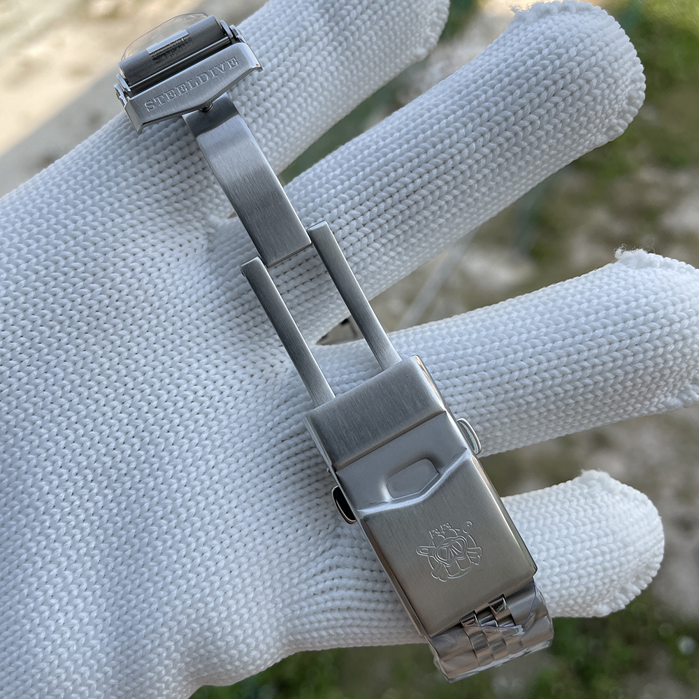 STEELDIVE Official SD1993 Popular Black Dial Bi-direction Ceramic Bezel NH34 GMT Dive Watch 300M