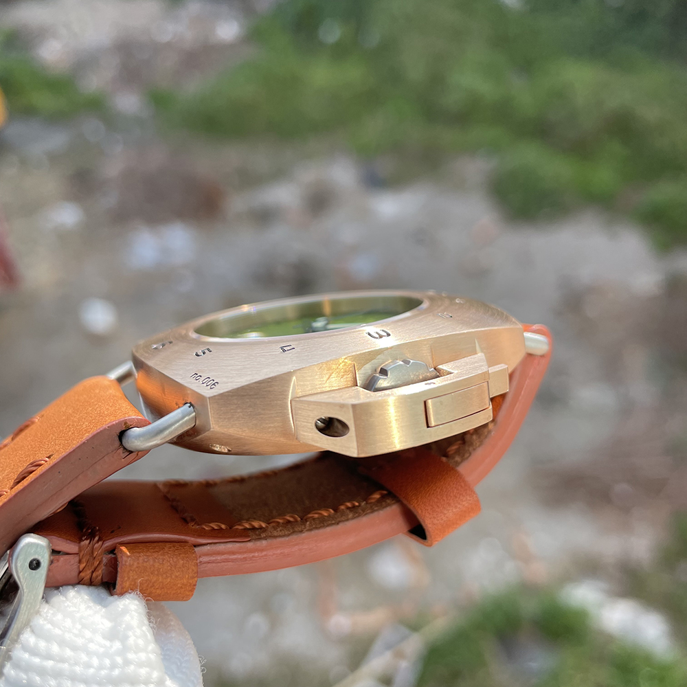 STEELDIVE Official SD1935S Limited Edition Suare Bronze Dive Watch With Serial Number