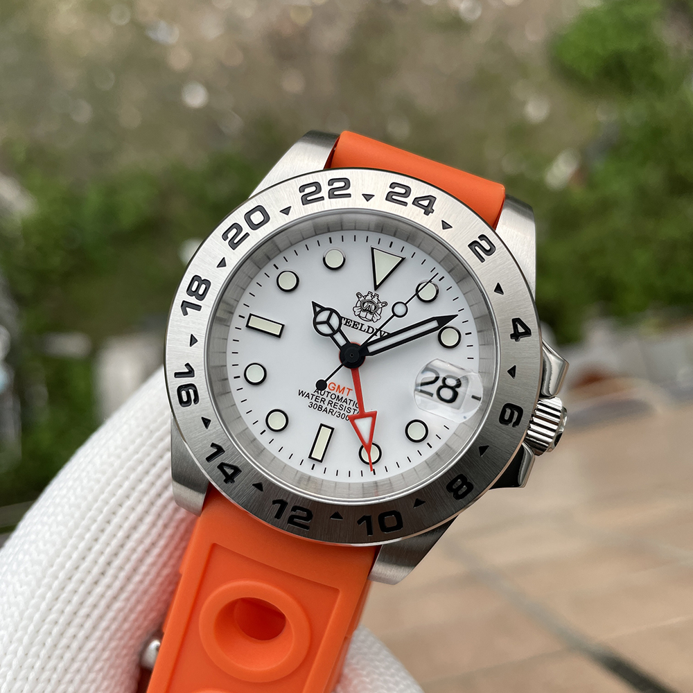 STEELDIVE Official SD1992 300M Waterproof Sapphire Glass NH34 GMT Dive Watch Automatic