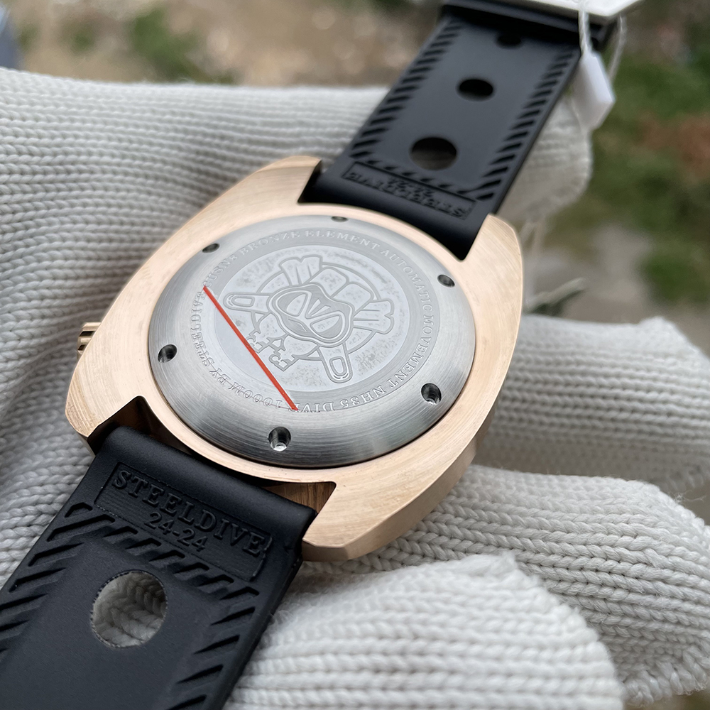 STEELDIVE Official SD1946S 44.5MM Sapphier Glass Swiss Luminous 1000M Waterproof NH35 Automatic Dive Watch for Men