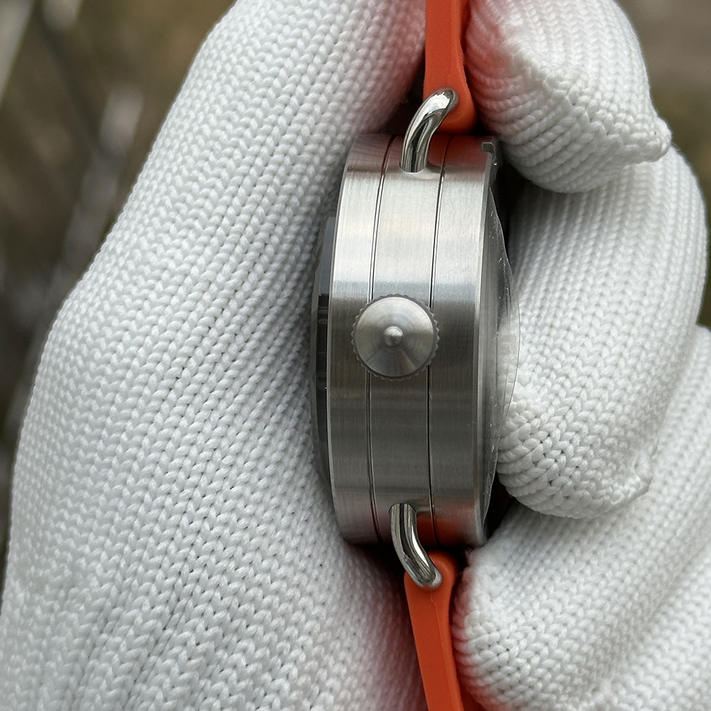 STEElDIVE Official SD1912 No logo Version 47mm Brushed Case Swiss Luminous 3000M Waterproof NH35 Automatic Mens Dive Watch