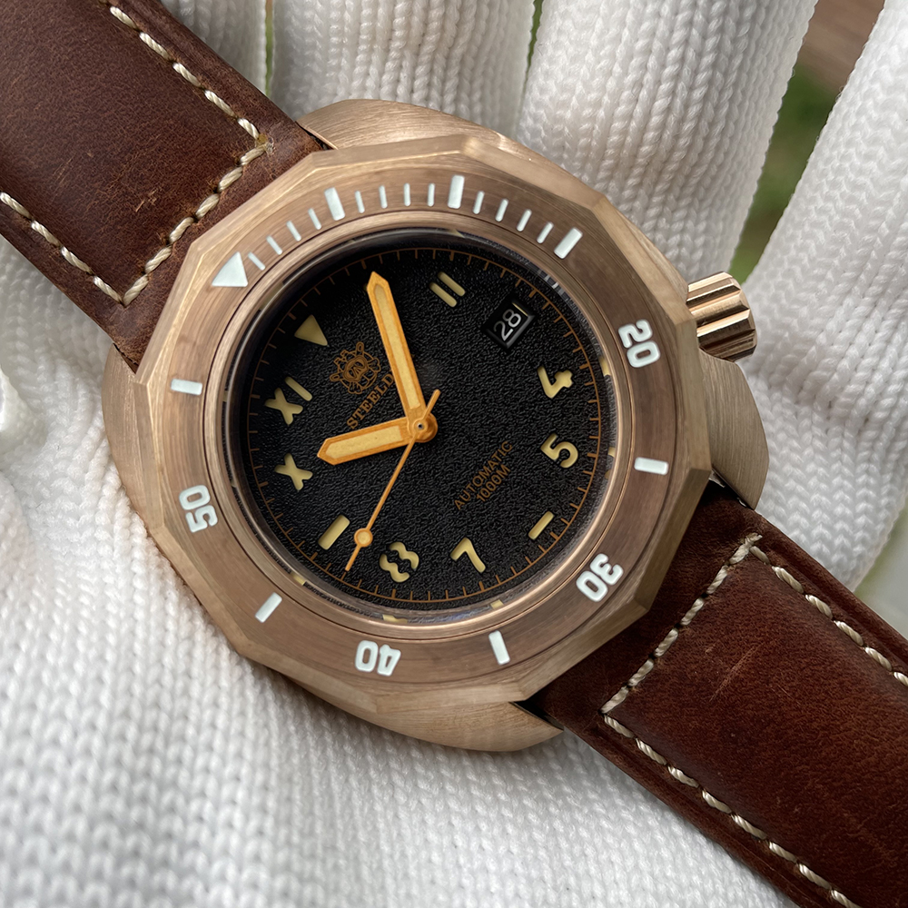 STEELDIVE Official SD1946S 44.5MM Sapphier Glass Swiss Luminous 1000M Waterproof NH35 Automatic Dive Watch for Men