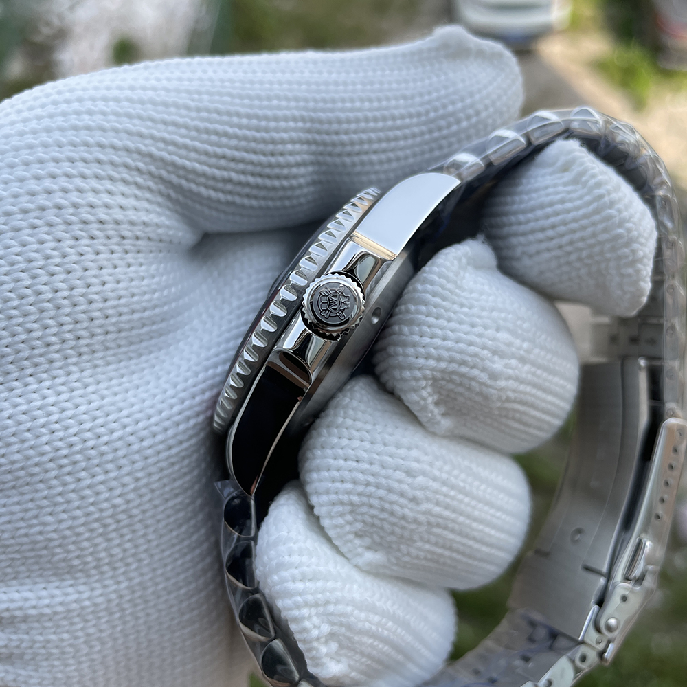 STEELDIVE Official SD1993 Popular Black Dial Bi-direction Ceramic Bezel NH34 GMT Dive Watch 300M