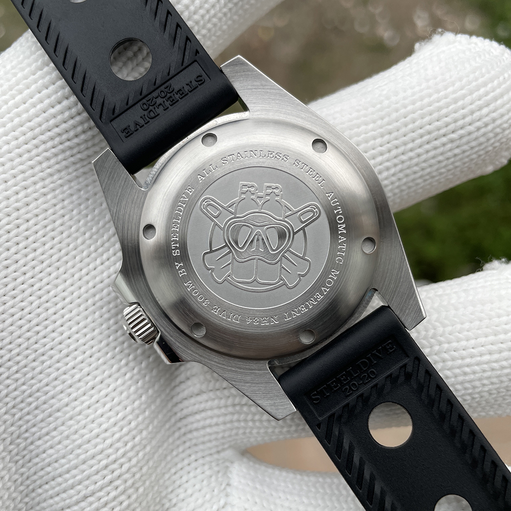 STEELDIVE Official SD1992 300M Waterproof Sapphire Glass NH34 GMT Dive Watch Automatic