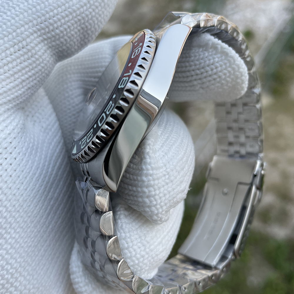 STEELDIVE Official SD1993 Popular Black Dial Bi-direction Ceramic Bezel NH34 GMT Dive Watch 300M