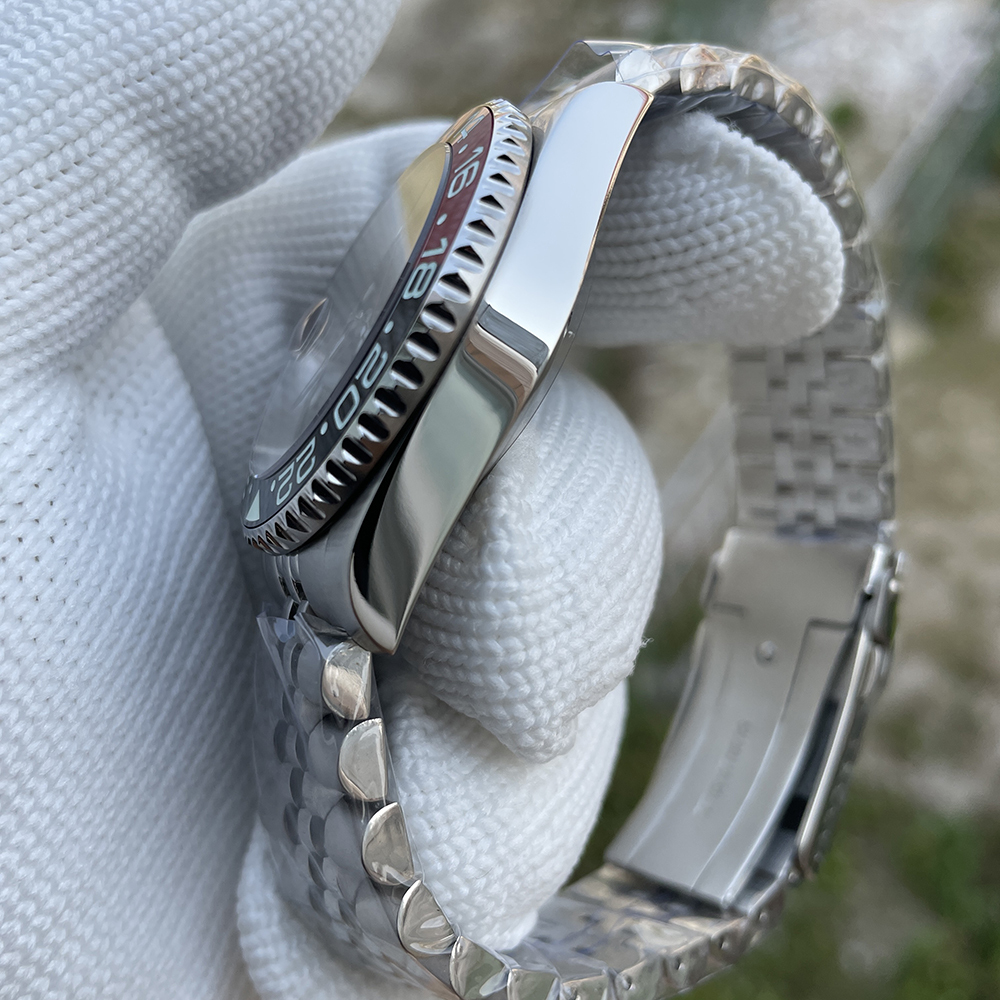 STEELDIVE Official SD1993 Popular Black Dial Bi-direction Ceramic Bezel NH34 GMT Dive Watch 300M