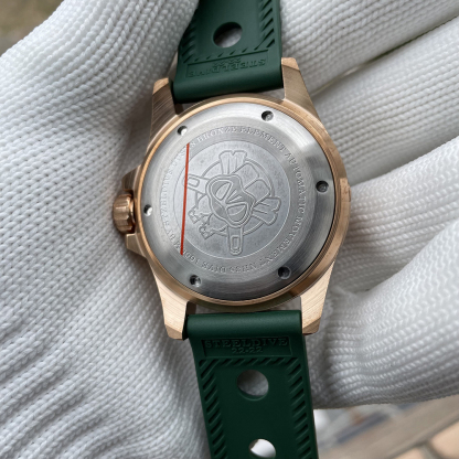 STEELDIVE Official SD1943S Green Dial Swiss Luminous 45MM Bronze Case 1000M Waterproof NH35 Mens Automatic Dive Watch