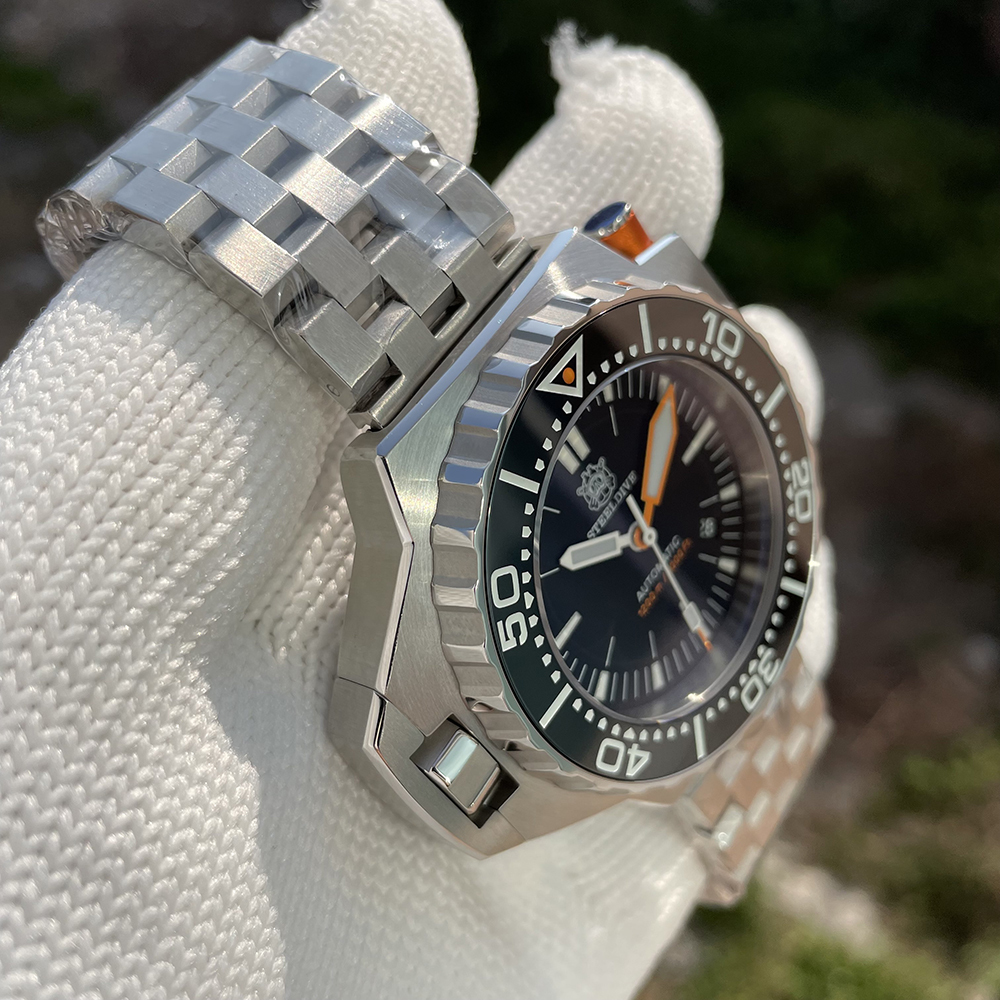 STEELDIVE Official SD1969 Super Luminous 1200M Waterproof NH35 Automatic Proplof Dive Watch