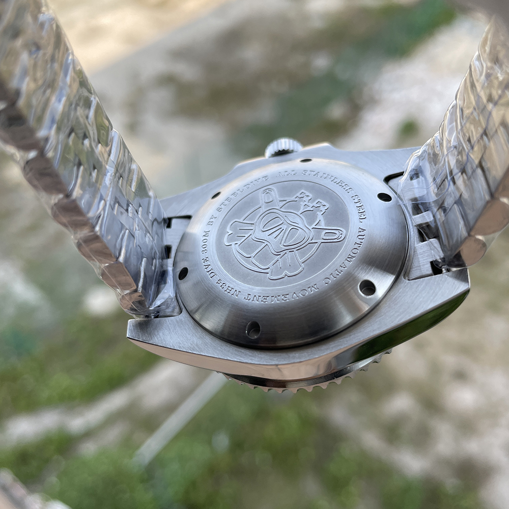 STEELDIVE Official SD1993 Popular Black Dial Bi-direction Ceramic Bezel NH34 GMT Dive Watch 300M