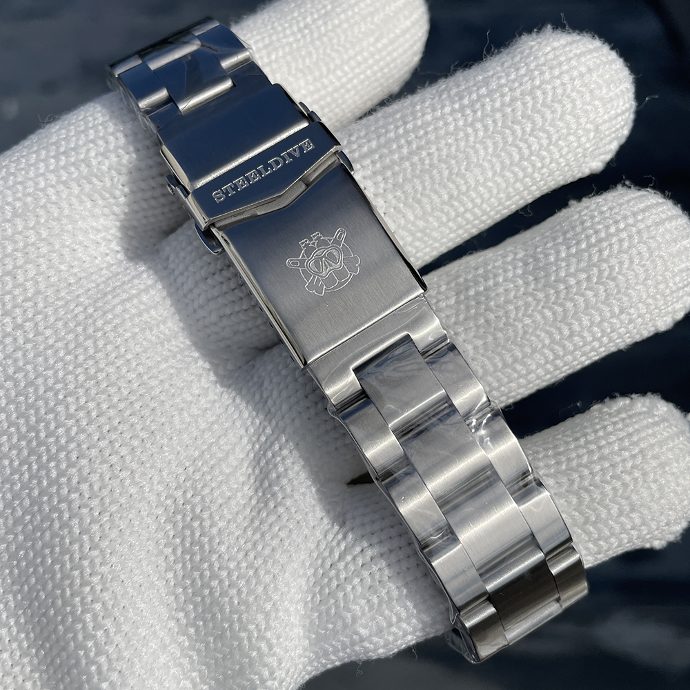 STEELDIVE Official SD1906T Turquoise Dial 200M NH35 Automatic Dive Watch