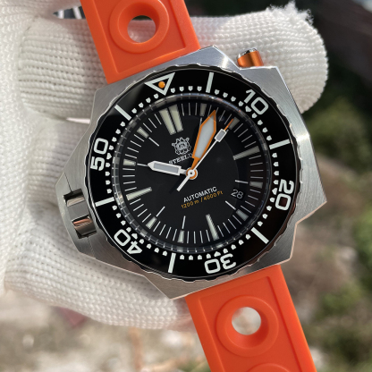 STEELDIVE Official SD1969 Proplof 56mm Case 1200m Waterproof Japanese NH35 automatic mechanical movement Mens Dive Watch