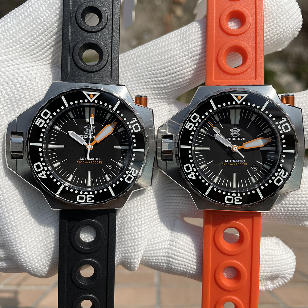 STEELDIVE Official SD1969 Super Luminous 1200M Waterproof NH35 Automatic Proplof Dive Watch