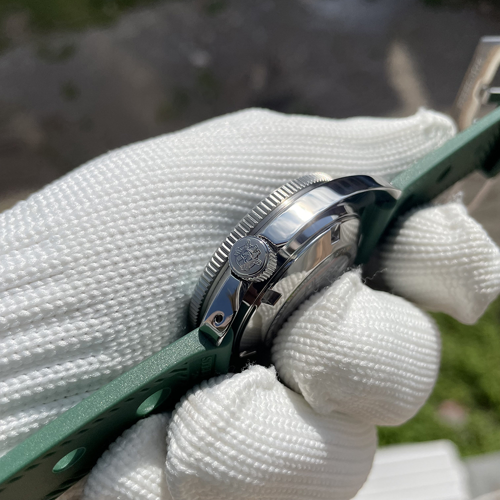 STEELDIVE Official SD1977 42MM Thin Abalone Mechanical Watches AR Coating Sapphire Glass NH35 Automatic 200M Waterproof Dive Watch