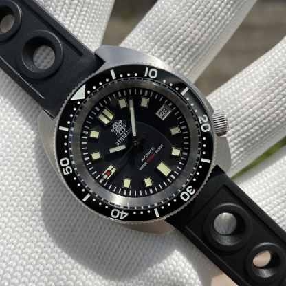 STEELDIVE Official SD1977 42MM Thin Abalone Mechanical Watches AR Coating Sapphire Glass NH35 Automatic 200M Waterproof Dive Watch