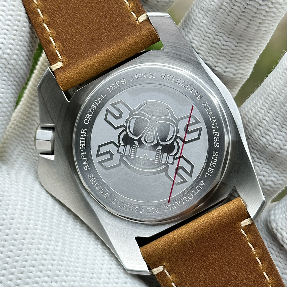 STEELDIVE Official SD2211 Large Size 46.59mm Case ST2130 Automatic Dive Watch