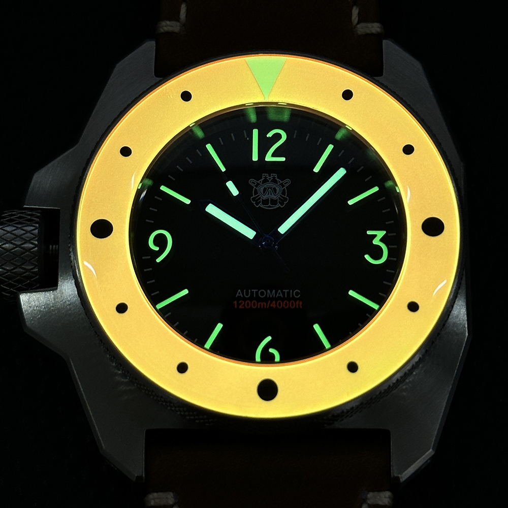 STEELDIVE Official SD2212 1200M Automatic Dive Watch 46mm Sapphire Bezel Seagull ST2130