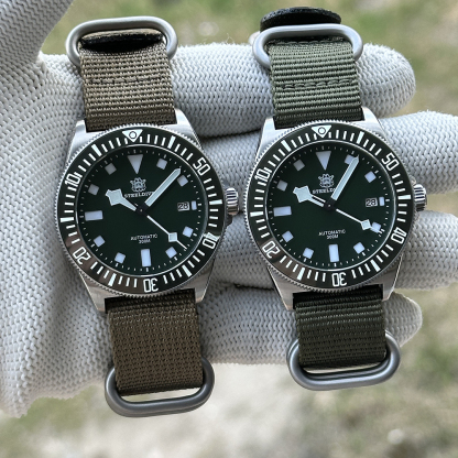 STEELDIVE Official SD1925 Dark Green New Arrival 2016 Japan NH35 Automatic Watch