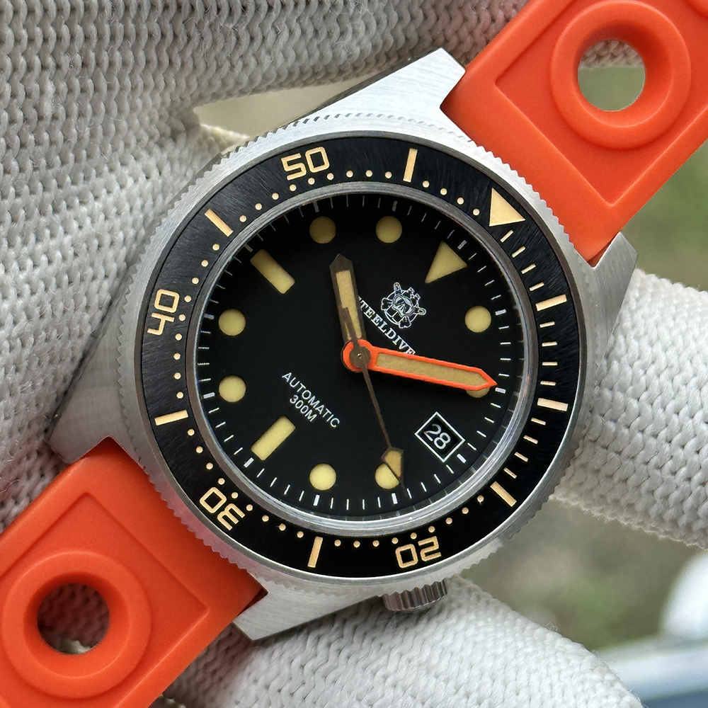 STEELDIVE Official SD1929V Black Dial | Japan NH35 Automatic Watch